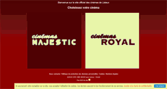 Desktop Screenshot of cinemaslisieux.fr